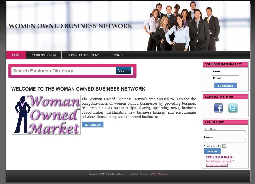 Woman Owned Business Directory 